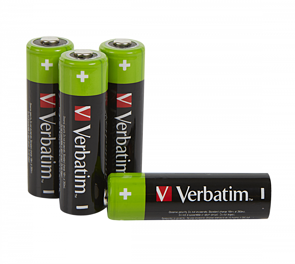 Premium uppladdningsbara AA-batterier HR6