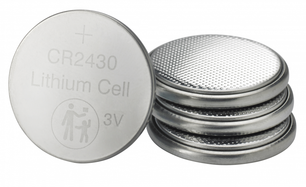 CR2430 3V Lithium Battery (4 pack) Lithium Coin Cell Batteries