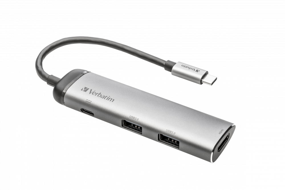 Verbatim USB-C Multiport Hub - USB 3.0 | HDMI