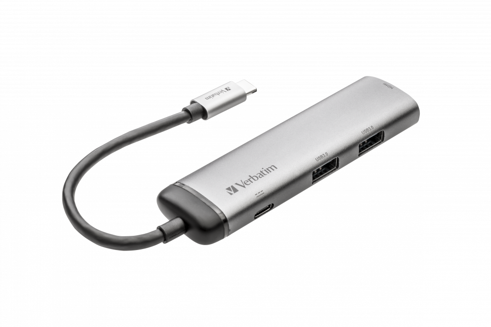 Verbatim USB-C Multiport Hub - USB 3.0 | HDMI