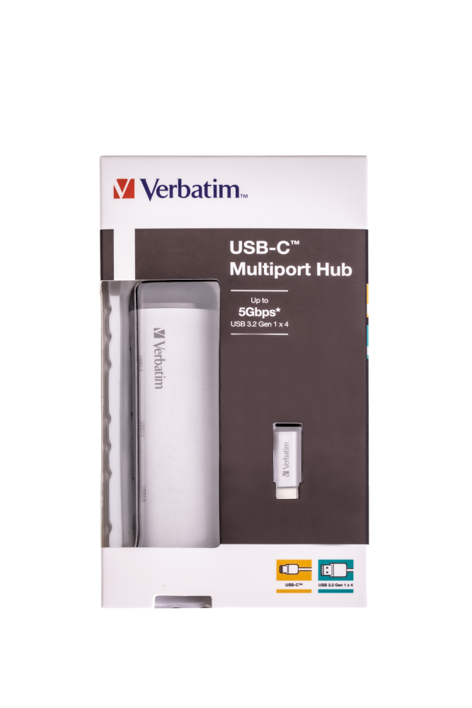 Hub Multipuertos USB-C - Cuatro puertos USB 3.2 Gen 1