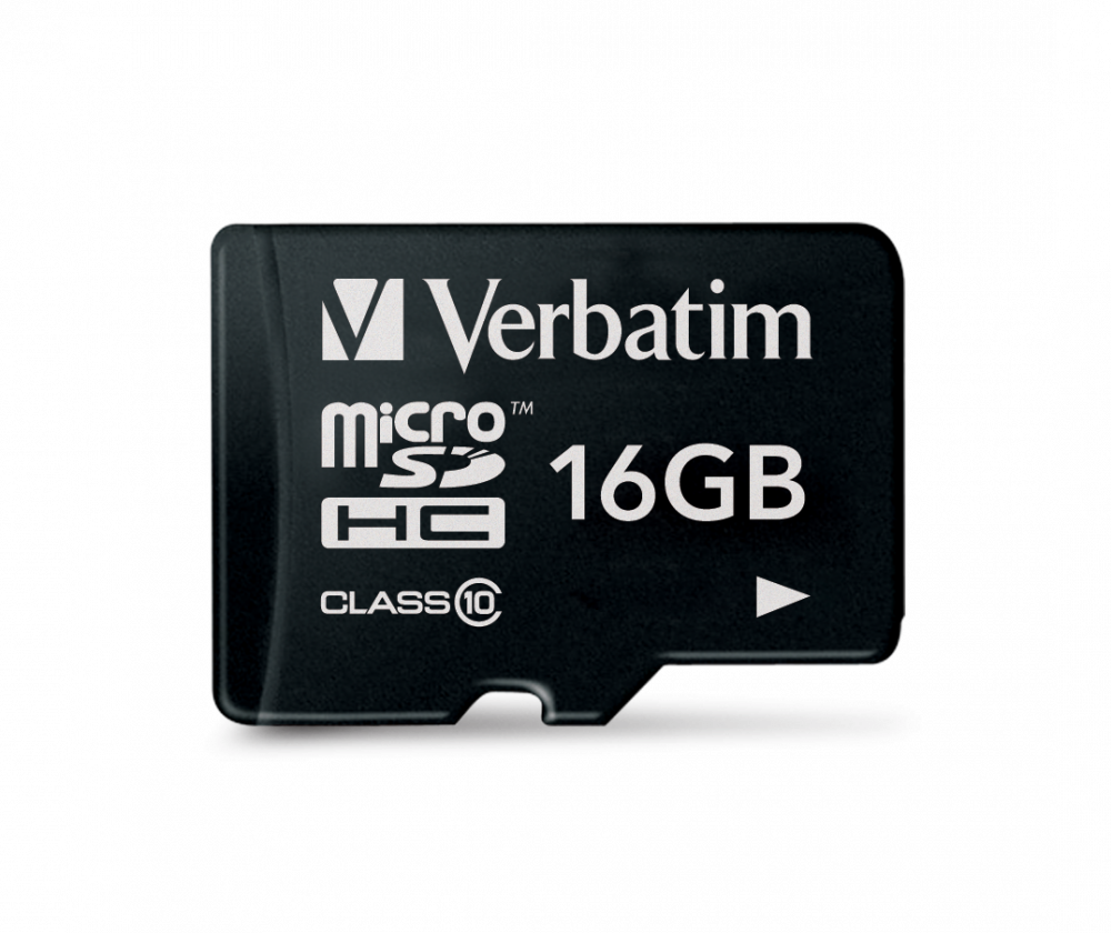 Carte mémoire microSDHC 16GB Classe 10 22MB/s + Adaptateur