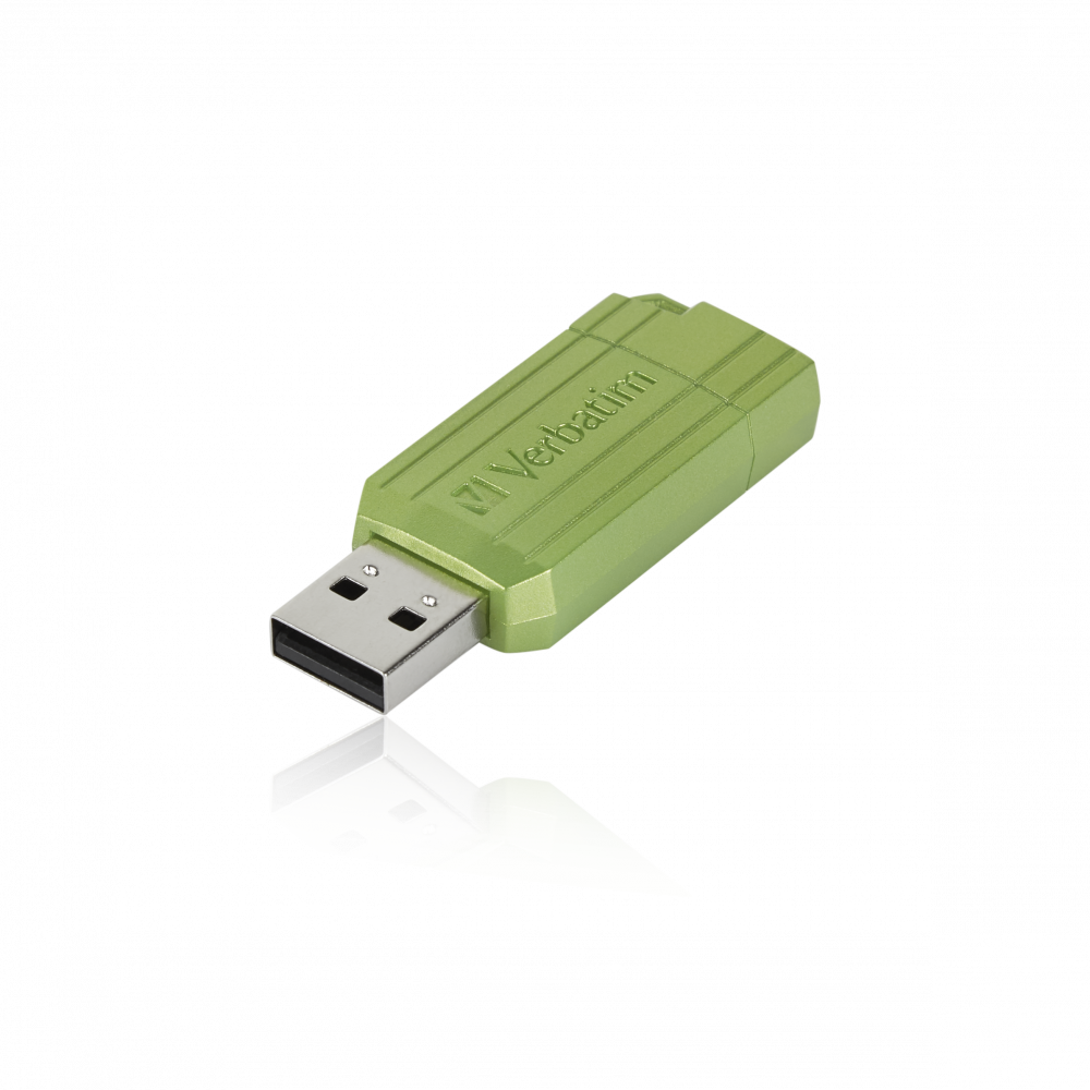 PinStripe USB Drive 16GB - Eucalyptus Green