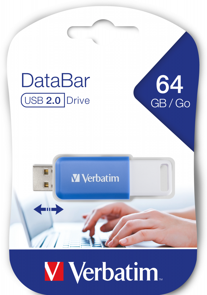 Jednotka USB DataBar 64GB Modr
