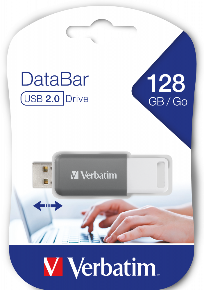 Unit USB DataBar 128GB* Grigia
