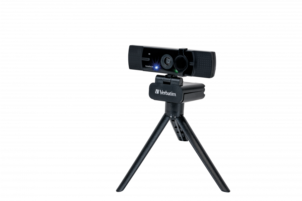 Kamerka internetowa Verbatim AWC-03 z jako¶ci± Ultra HD 4K, autofokusem i podwójnym mikrofonem