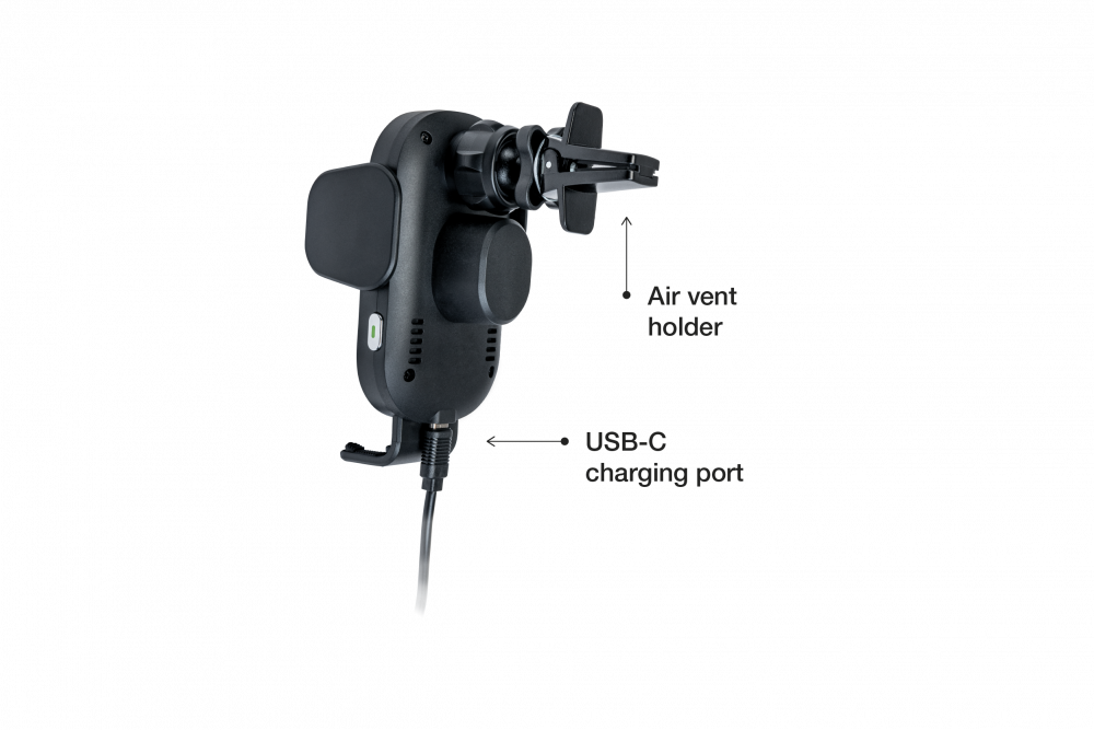 FWC-01, trdls og hurtig Qi-biloplader