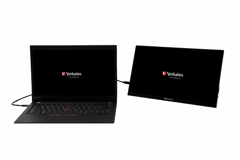 49591 Monitor+Laptop black