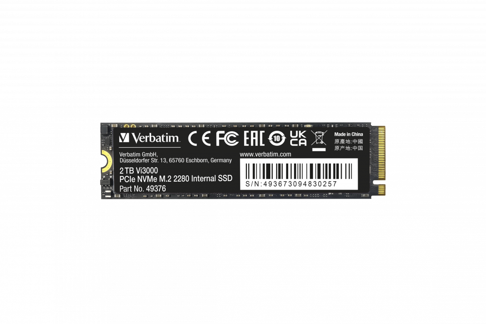 Vi3000 Interne PCIe NVMe M.2 SSD 2 TB