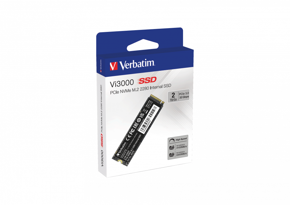 Vi3000 Interne PCIe NVMe M.2 SSD 2 TB