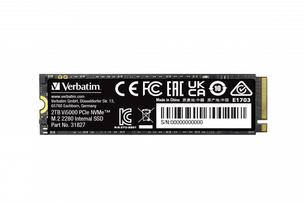 Vi5000 Internal PCIe NVMe M.2 SSD 2TB