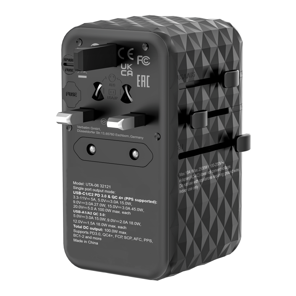 UTA-06 GaN III-Universal-Reiseadapter