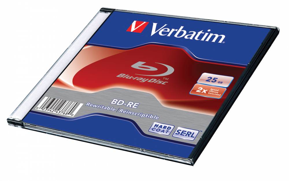 Verbatim Les disques Blu-ray, BD-R, BD-RE, Blu-Ray Enregistrable, Blu-Ray  réinscriptible