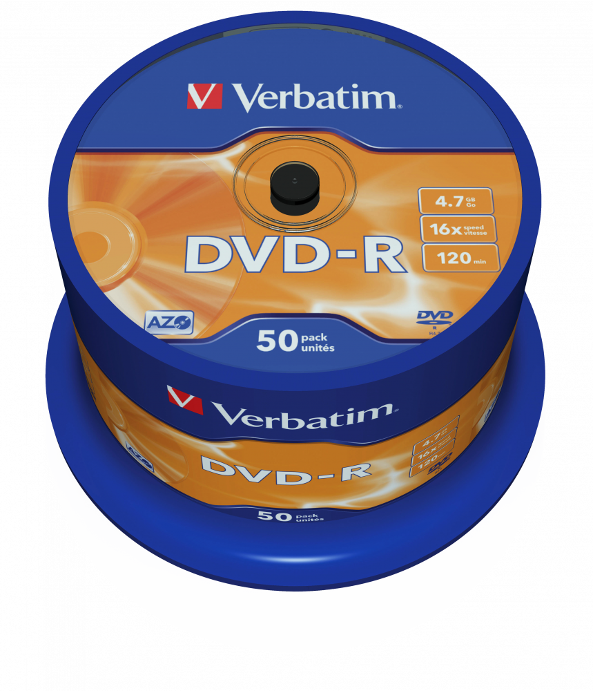 DVD-R matzilver