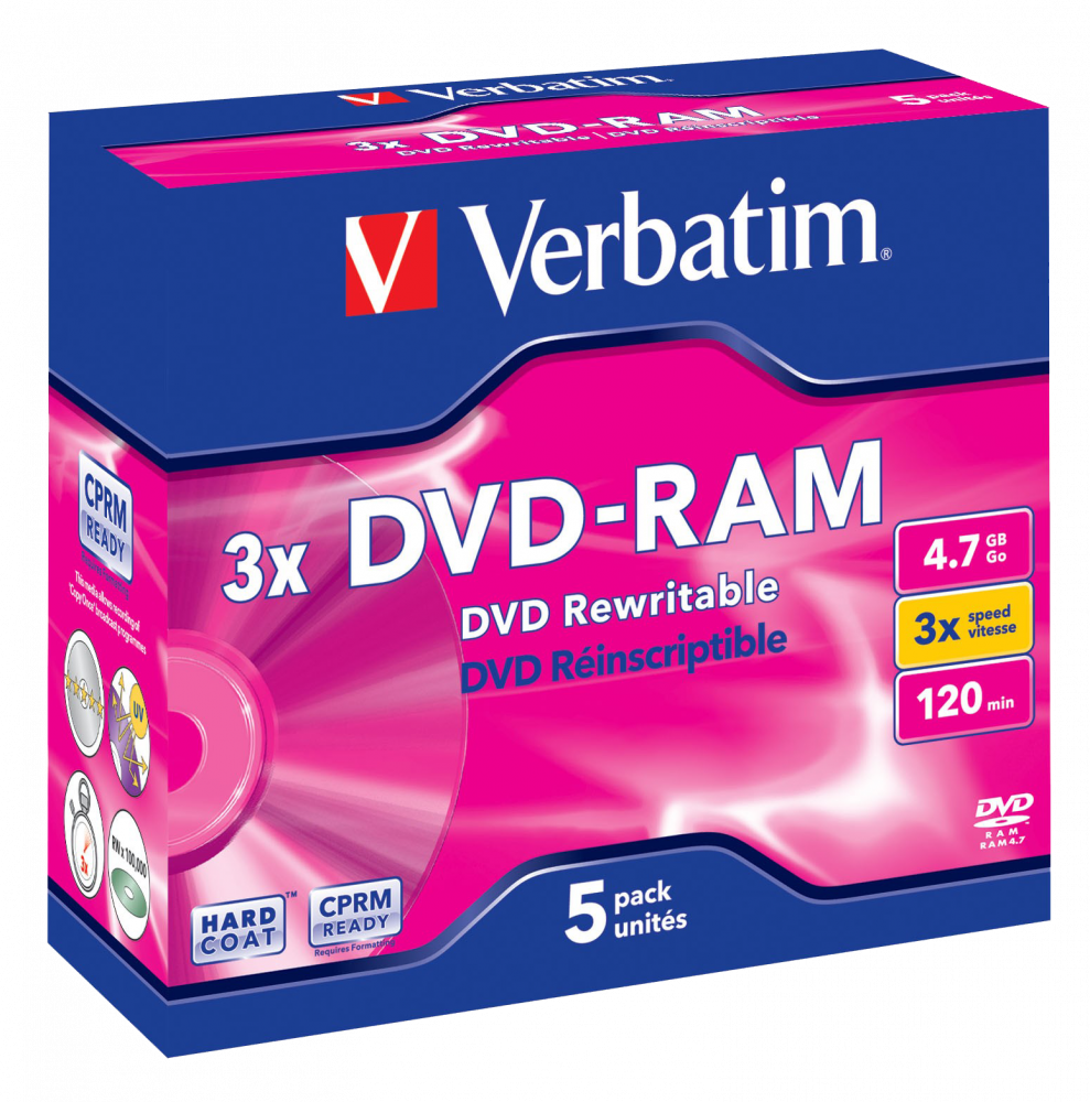 DVD-RAM 3x