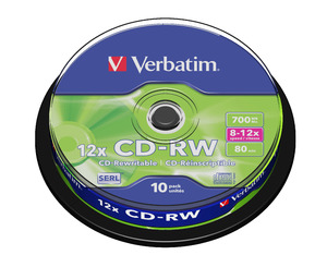 CD‑RW 12x