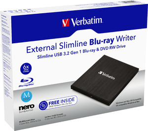 External Slimline Blu‑ray Writer