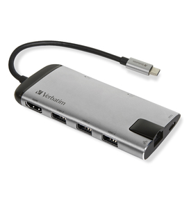 Koncentrator wieloportowy USB‑C™ — USB 3.0 | HDMI | Gigabit Ethernet | SD/microSD