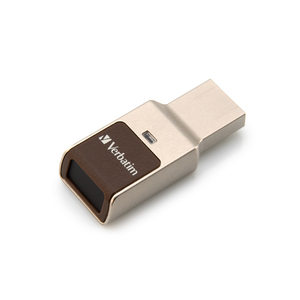 Fingeraftryk‑sikret USB drev