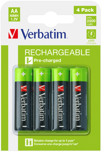 AA Premium Rechargeable Batteries HR6